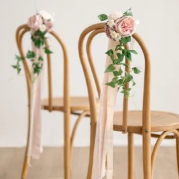 Wedding Pew or Chair Flowers (Sold) - Picture 1 of 1
